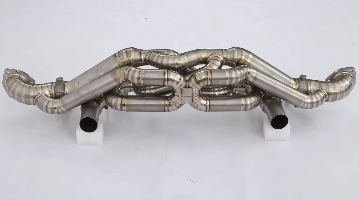 9m GT4RS/SpyderRS Titanium valved Z pipe silencer