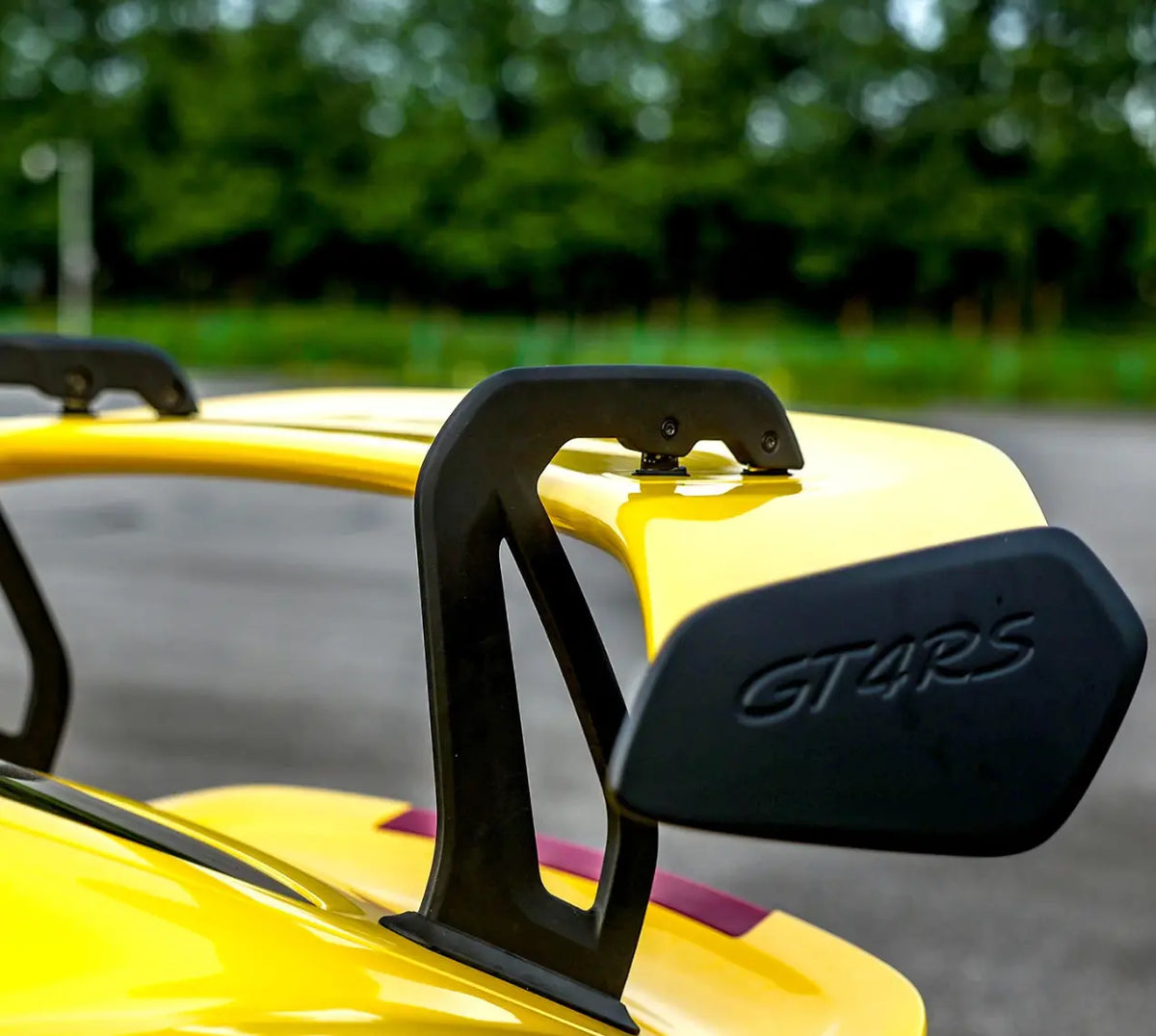 SR GT4RS OEM Aluminum look 3-inch wing riser