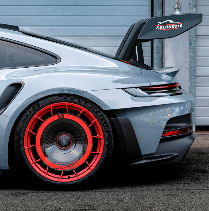 Gold Leaf Carbon Fiber AERO DISC set for Porsche 911 GT3 RS (992)