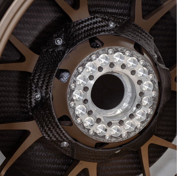 Gold Leaf Carbon Fiber AERO DISC set for Porsche 911 GT3 RS (992)