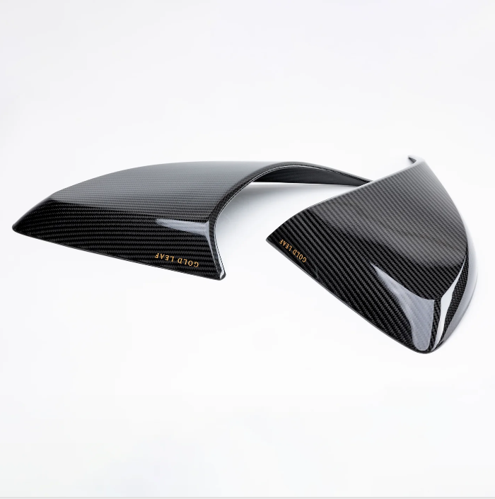 Gold Leaf Porsche Cayman GT4 RS Style Carbon Fiber AIR SCOOP