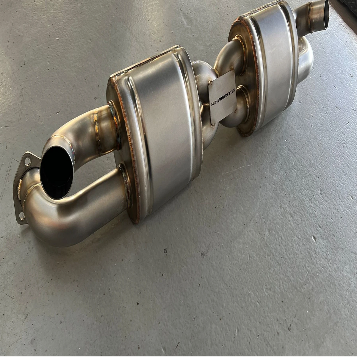 9M 997.1 Turbo / Turbo S Silenced System With 200 Cell Catalysts