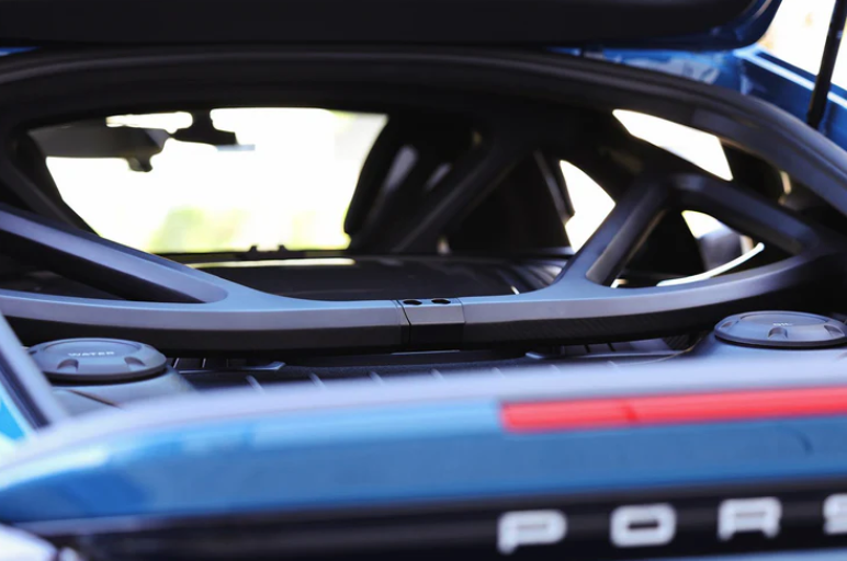 Dry Carbon Fiber Roll Cage &amp; Harness Bar - FIA 253 Compliant [Porsche 981/718/GT4/RS]
