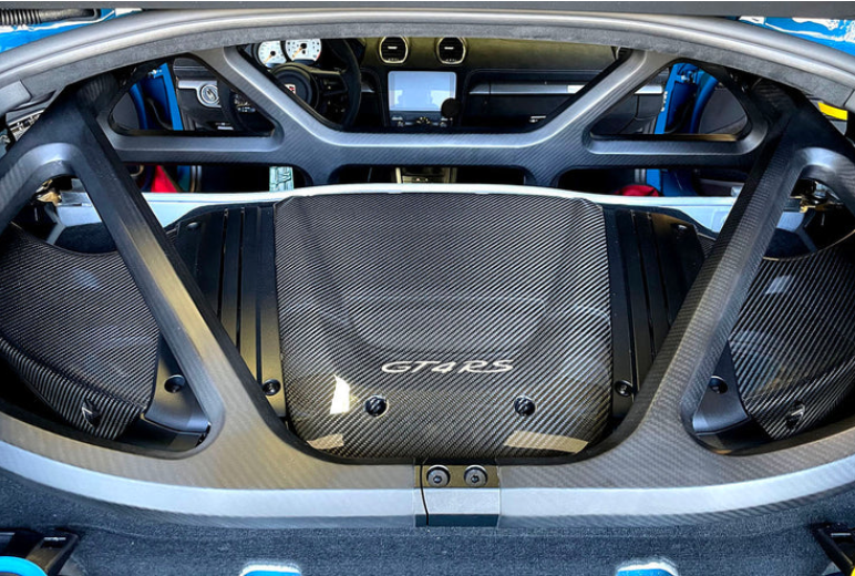 Dry Carbon Fiber Roll Cage &amp; Harness Bar - FIA 253 Compliant [Porsche 981/718/GT4/RS]