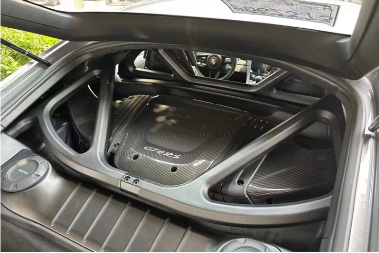 Dry Carbon Fiber Roll Cage &amp; Harness Bar - FIA 253 Compliant [Porsche 981/718/GT4/RS]