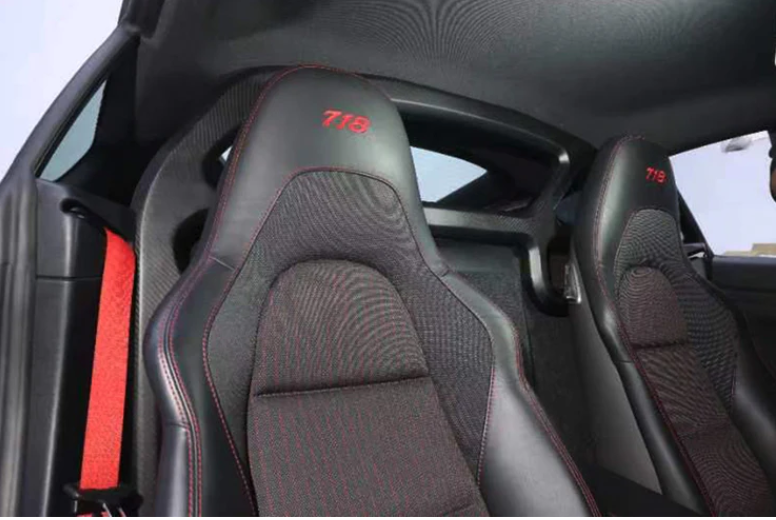 Dry Carbon Fiber Roll Cage &amp; Harness Bar - FIA 253 Compliant [Porsche 981/718/GT4/RS]