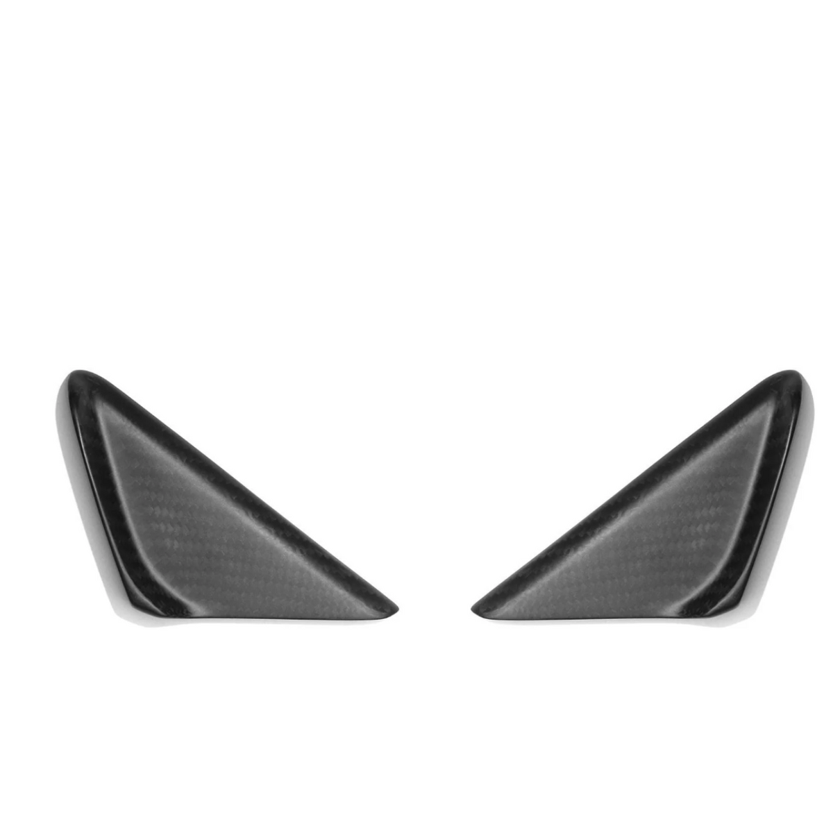 Dry Carbon Fiber Anti Wind Buffeting Kit Pair (Porsche 718 Cayman | GT4 | RS)