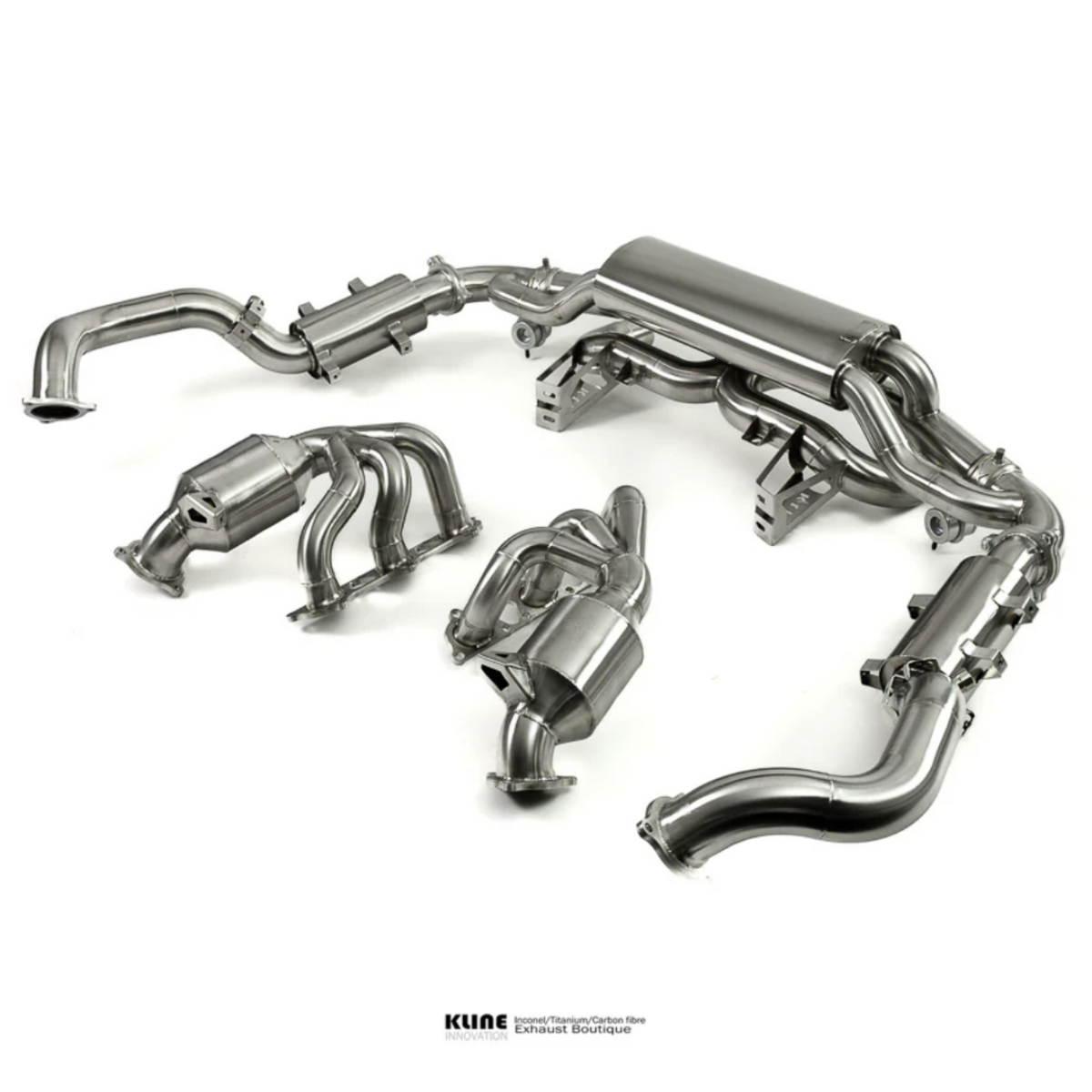 Kline Exhaust 718 GT4 RS/Spyder RS w/Valvetronic and heat shielding