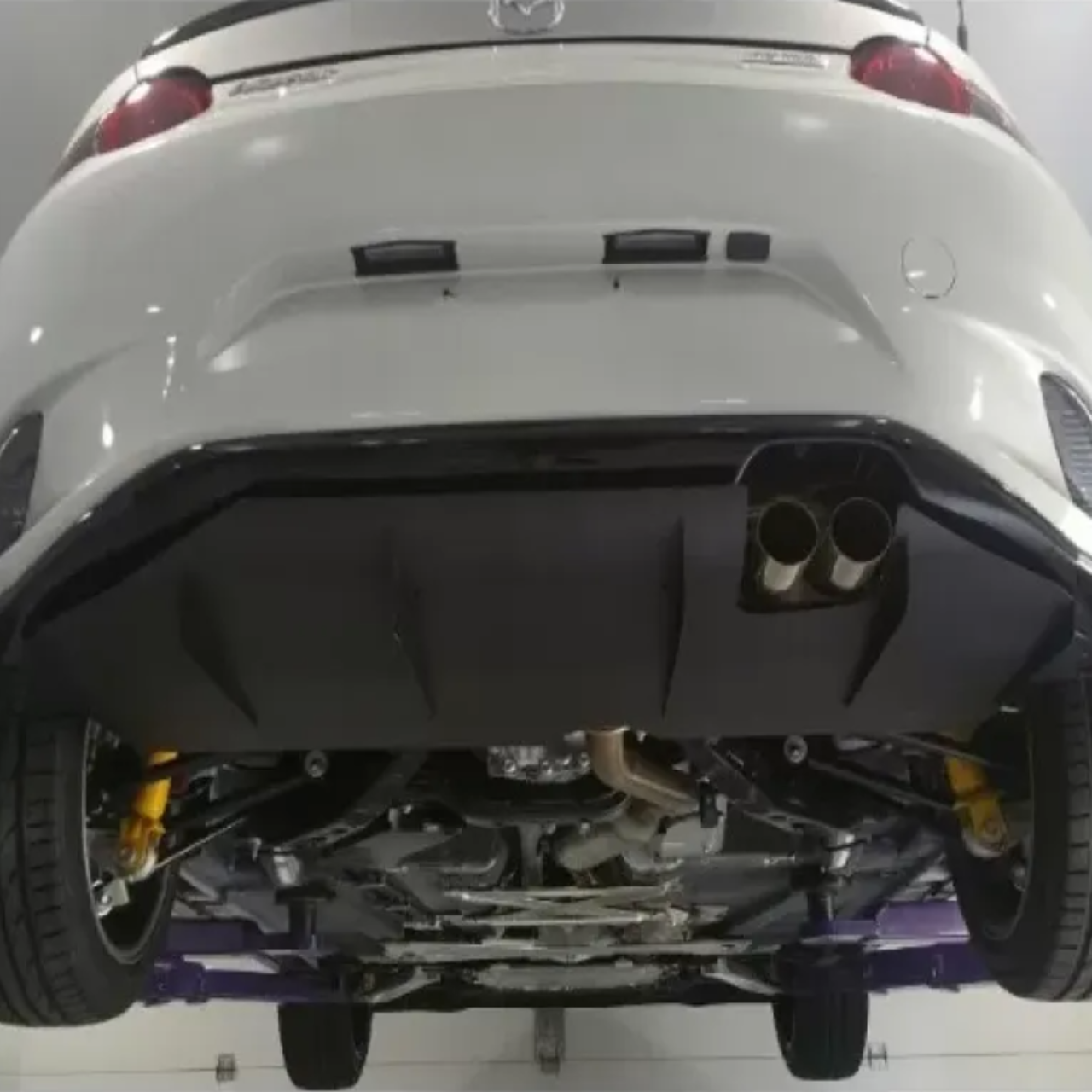 Verus Engineering Aluminum Black Rear Diffuser Miata MX5 2016+ (A0054A)