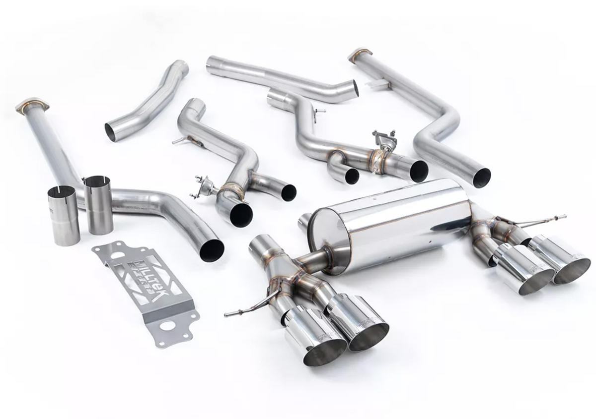 Milltek Non-Resonated Catback Exhaust System for BMW 2 Series M2 Coupe G87 S58 2023-2026, GT-115