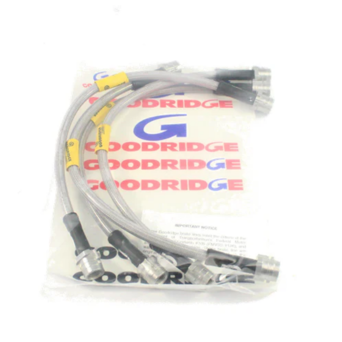 Goodridge Stainless Steel Brake Hoses Porsche  981 / 982 (718) Cayman, Boxster, Spyder & GT4/RS