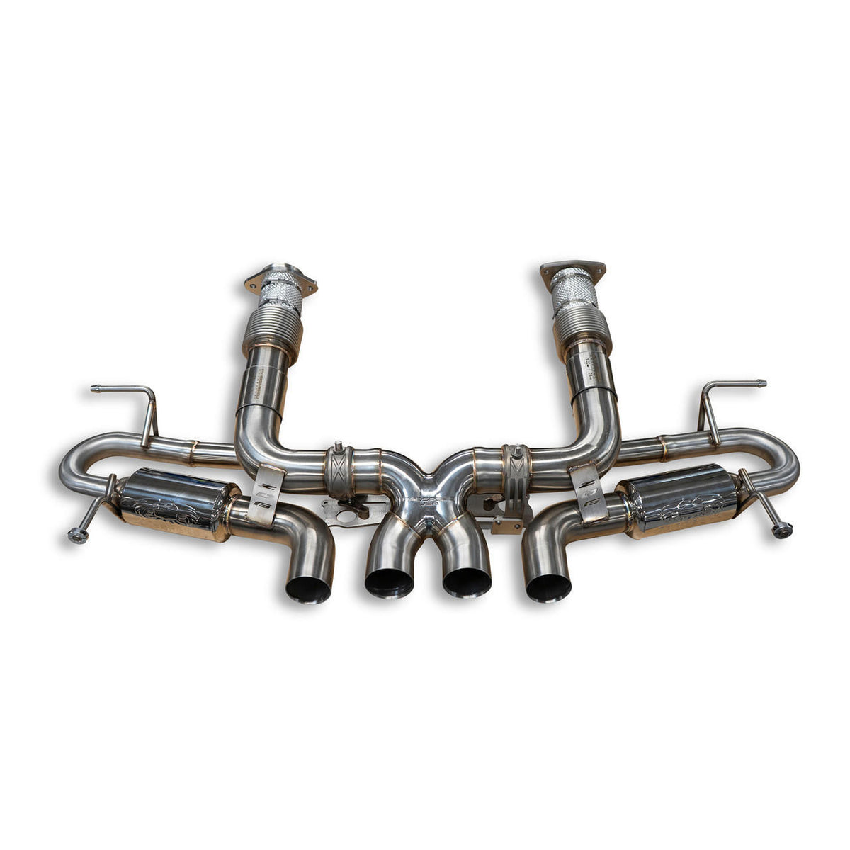 Fabspeed Chevrolet Corvette C8 Z06 Valvetronic Cat-Back Exhaust System (2023+)