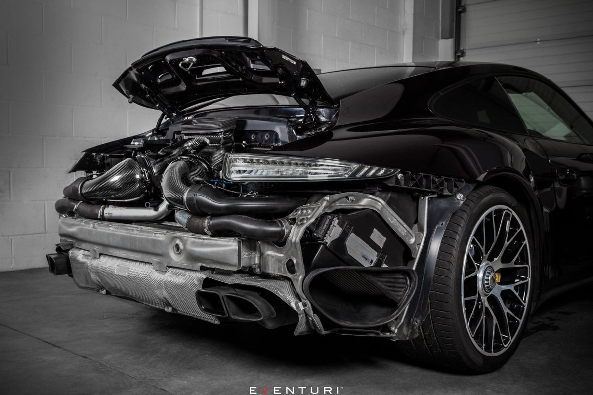 Porsche 991 / 991.2 Turbo Black Carbon Intake