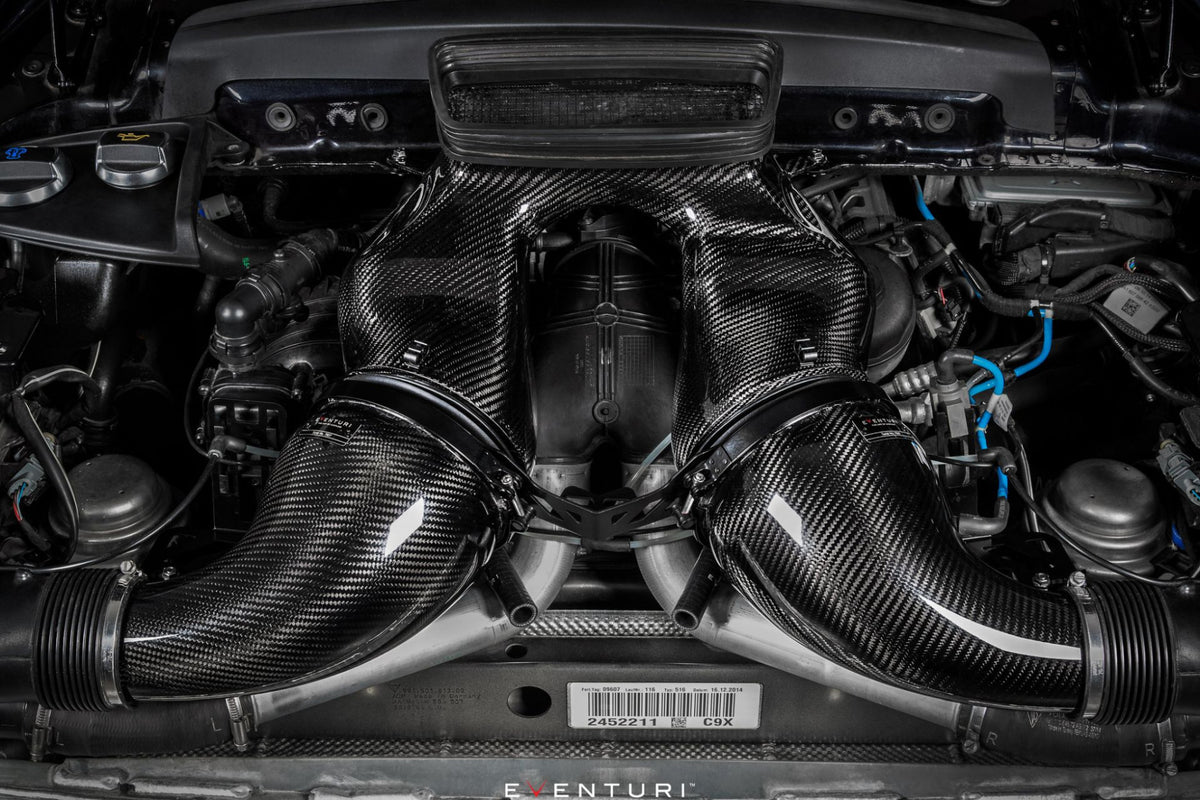 Porsche 991 / 991.2 Turbo Black Carbon Intake
