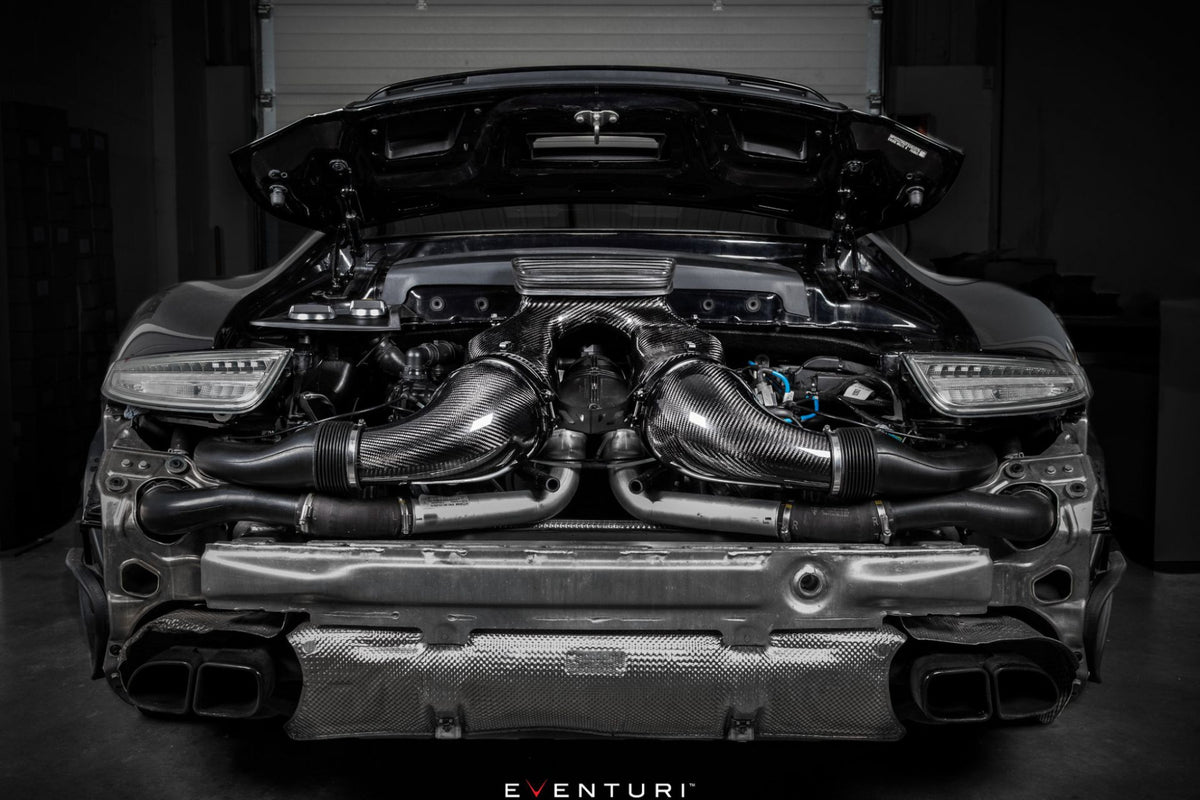 Porsche 991 / 991.2 Turbo Black Carbon Intake