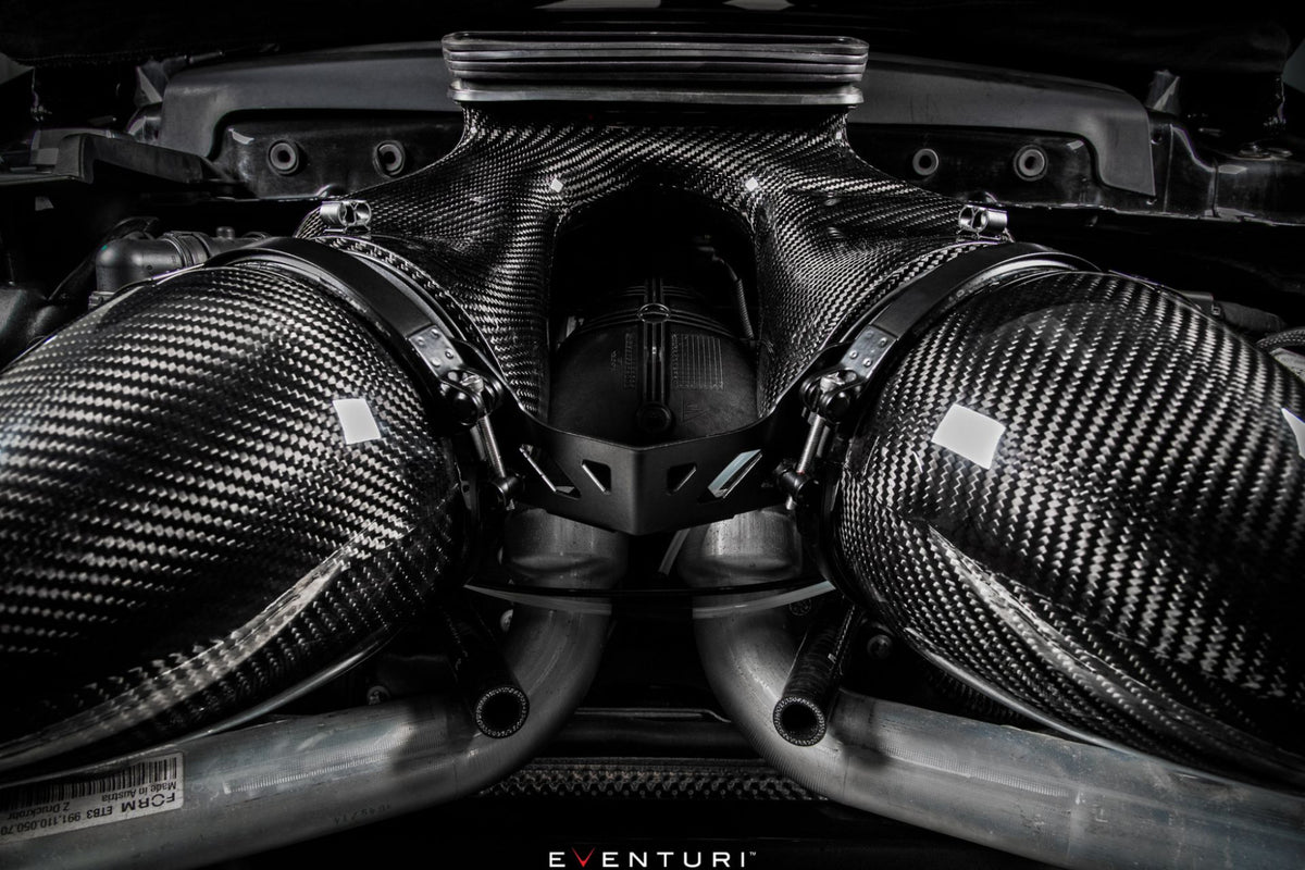 Porsche 991 / 991.2 Turbo Black Carbon Intake