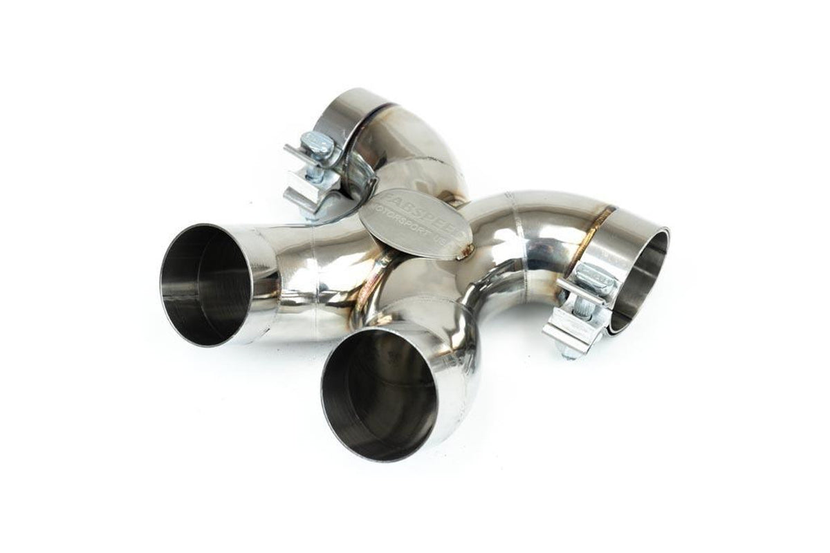Fabspeed Porsche 987 Boxster / Cayman Maxflo True X-Pipe with Dual Tips (2005-2008)