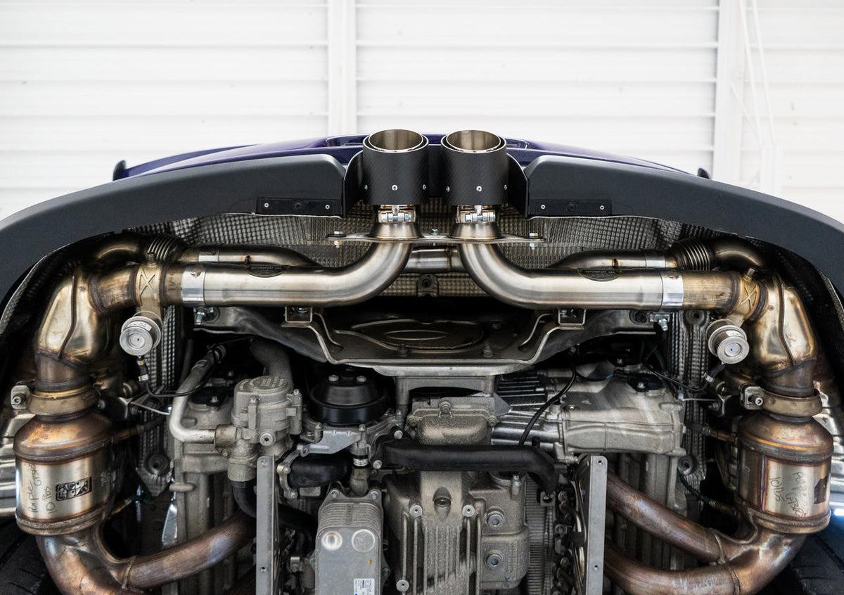 Porsche 991.2 GT3 / GT3 RS Center Muffler Bypass Pipe 2017- 2019