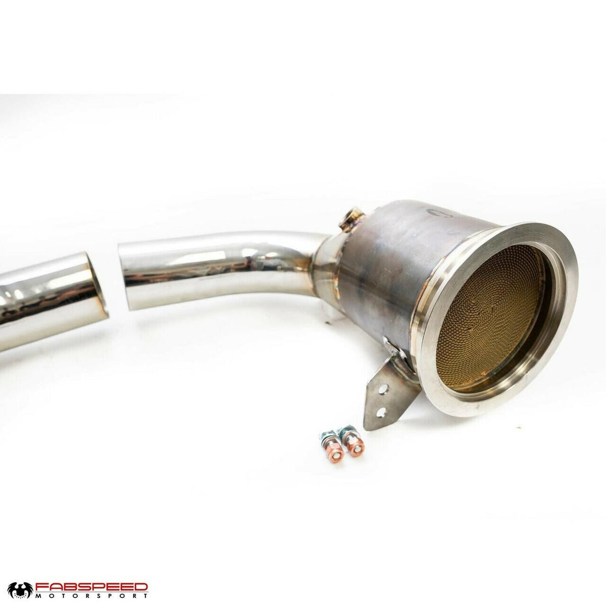 Fabspeed Porsche 992 Twin Turbo / Twin Turbo S Sport Catalytic Converters (2021+)