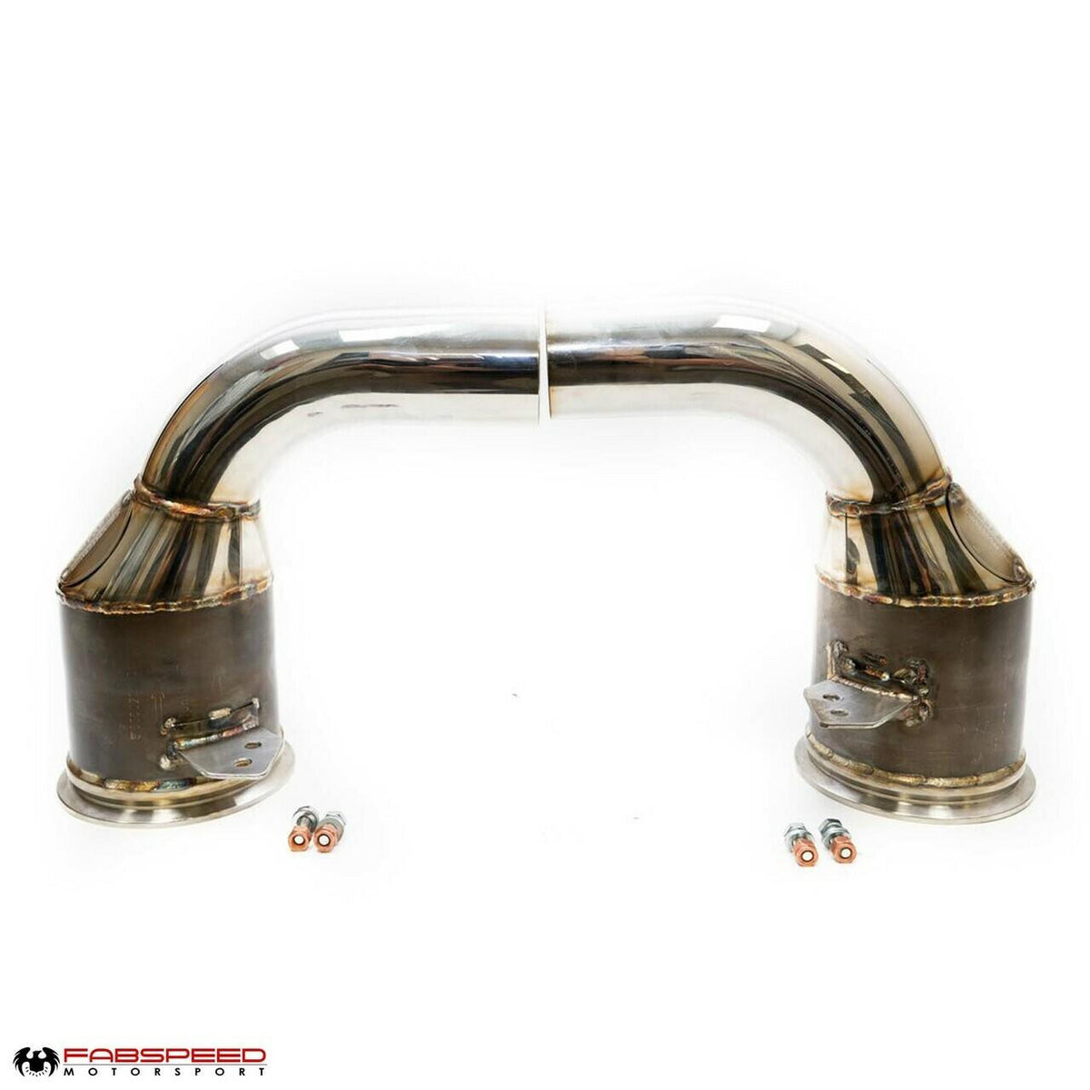 Fabspeed Porsche 992 Twin Turbo / Twin Turbo S Sport Catalytic Converters (2021+)