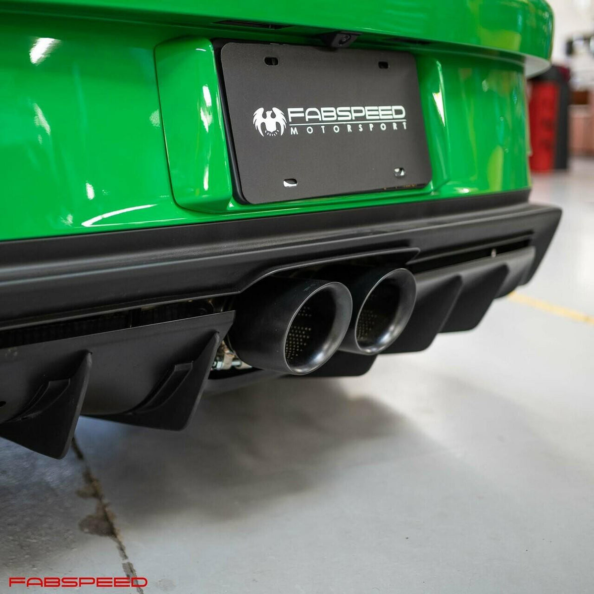 Fabspeed Porsche 992 GT3 / GT3 RS Supercup Cat-Back Exhaust System NON Valved (2022+)