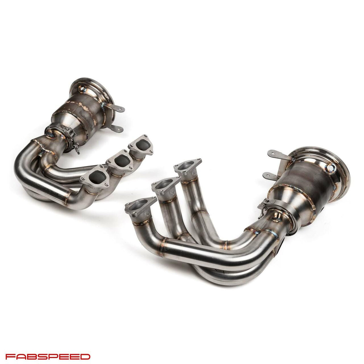 Fabspeed Porsche 992 GT3 / GT3 RS RENNKRAFT® US PATENTED Modular Street and Racing Headers with HJS Catalytic Converters (2022+)
