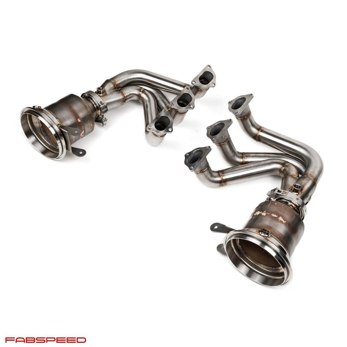 Fabspeed Porsche 992 GT3 / GT3 RS RENNKRAFT® US PATENTED Modular Street and Racing Headers with HJS Catalytic Converters (2022+)