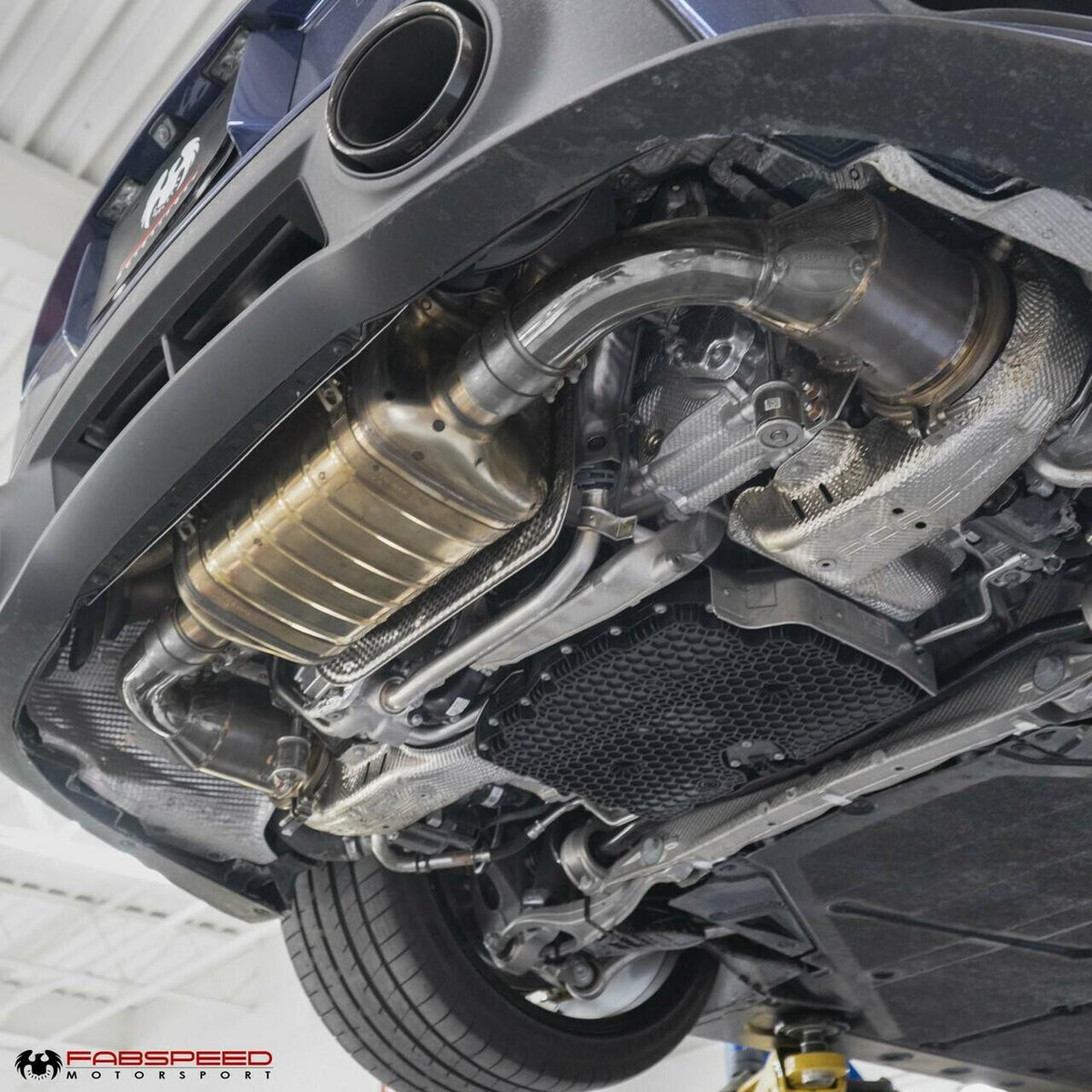 Fabspeed Porsche 992 Twin Turbo / Twin Turbo S Sport Catalytic Converters (2021+)