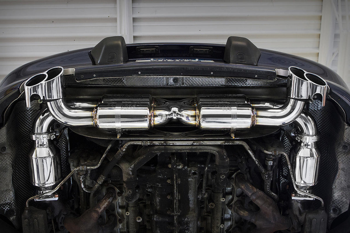 Porsche 996 Turbo Supersport 70mm X-Pipe Exhaust System (2000-2005)