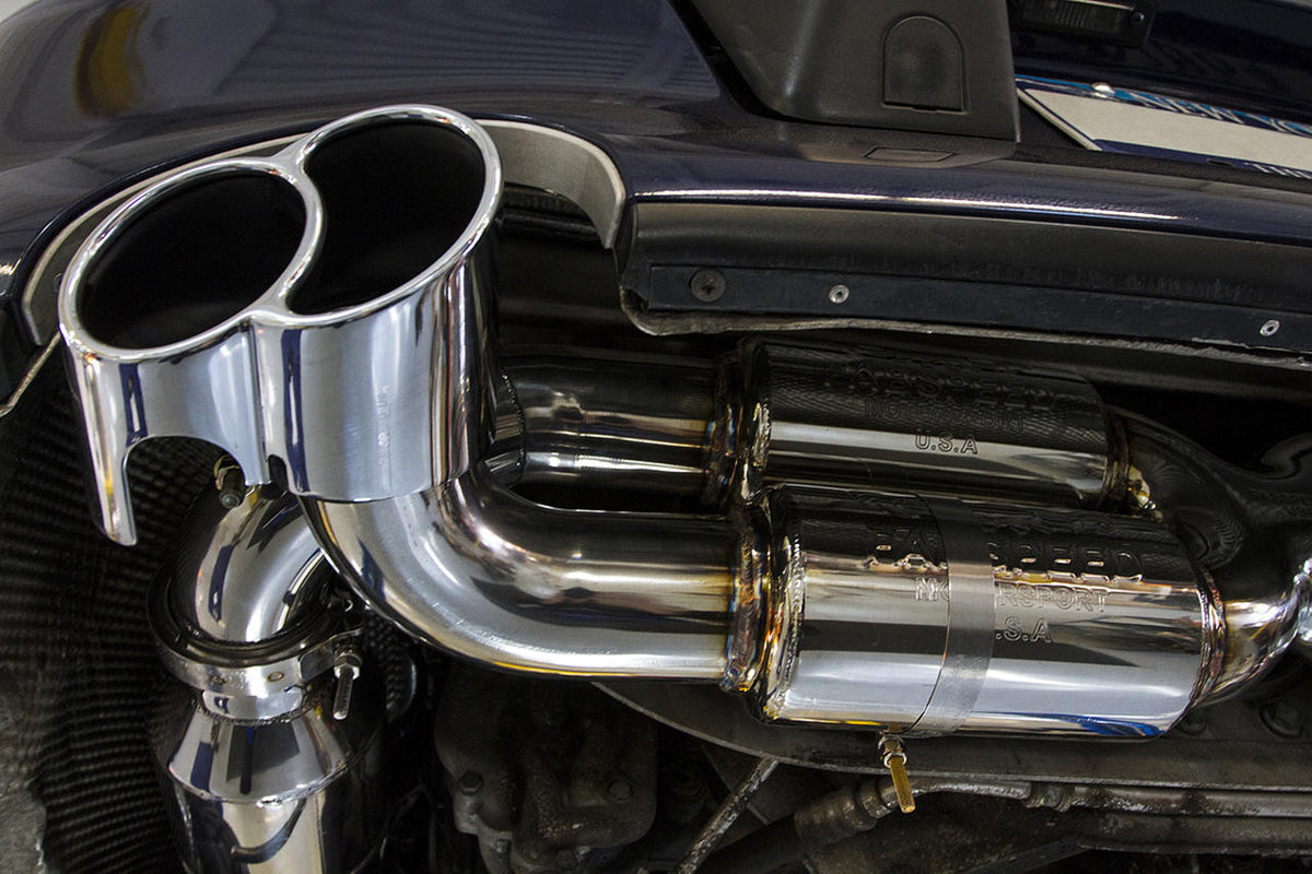 Porsche 996 Turbo Supersport 70mm X-Pipe Exhaust System (2000-2005)
