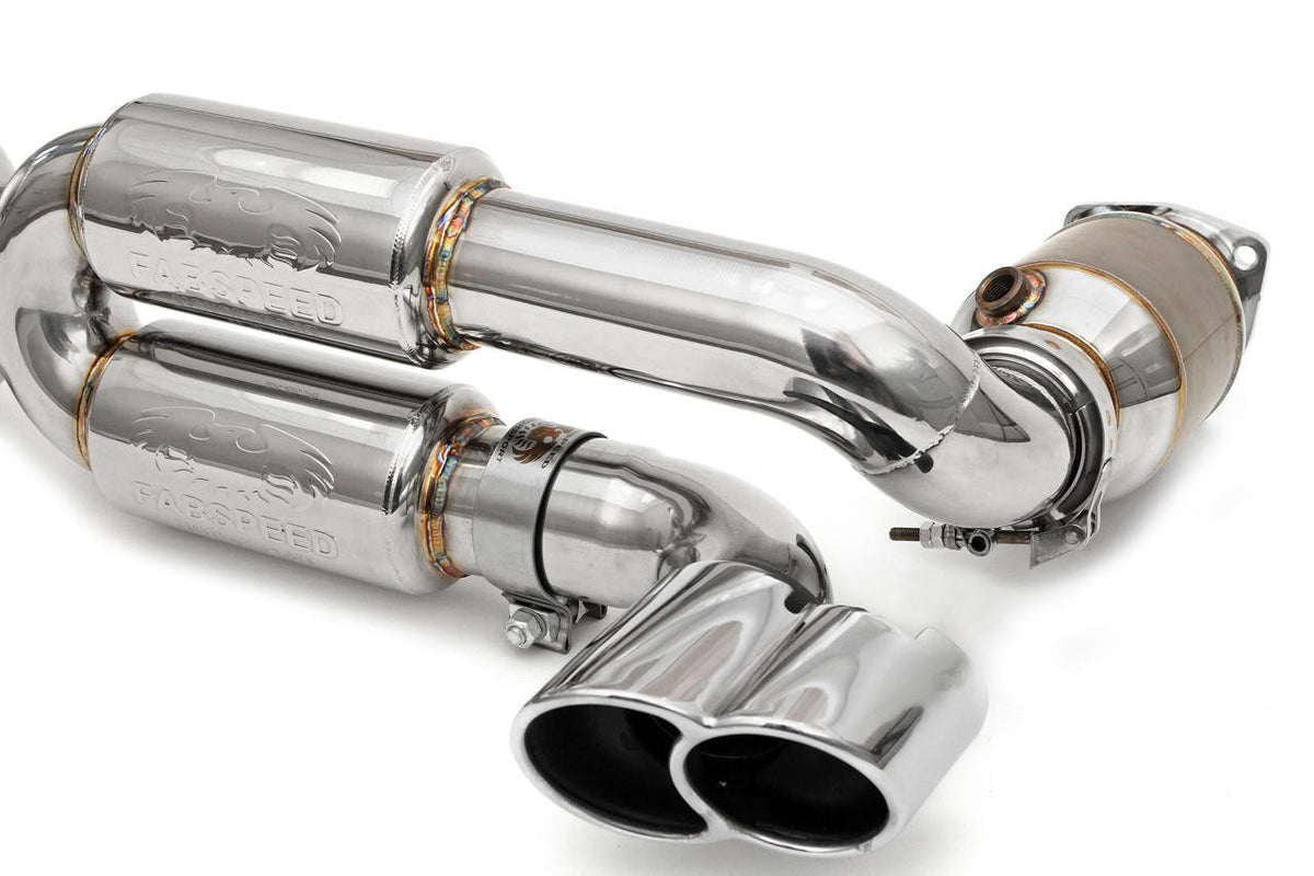 Porsche 996 Turbo Supersport 70mm X-Pipe Exhaust System (2000-2005)