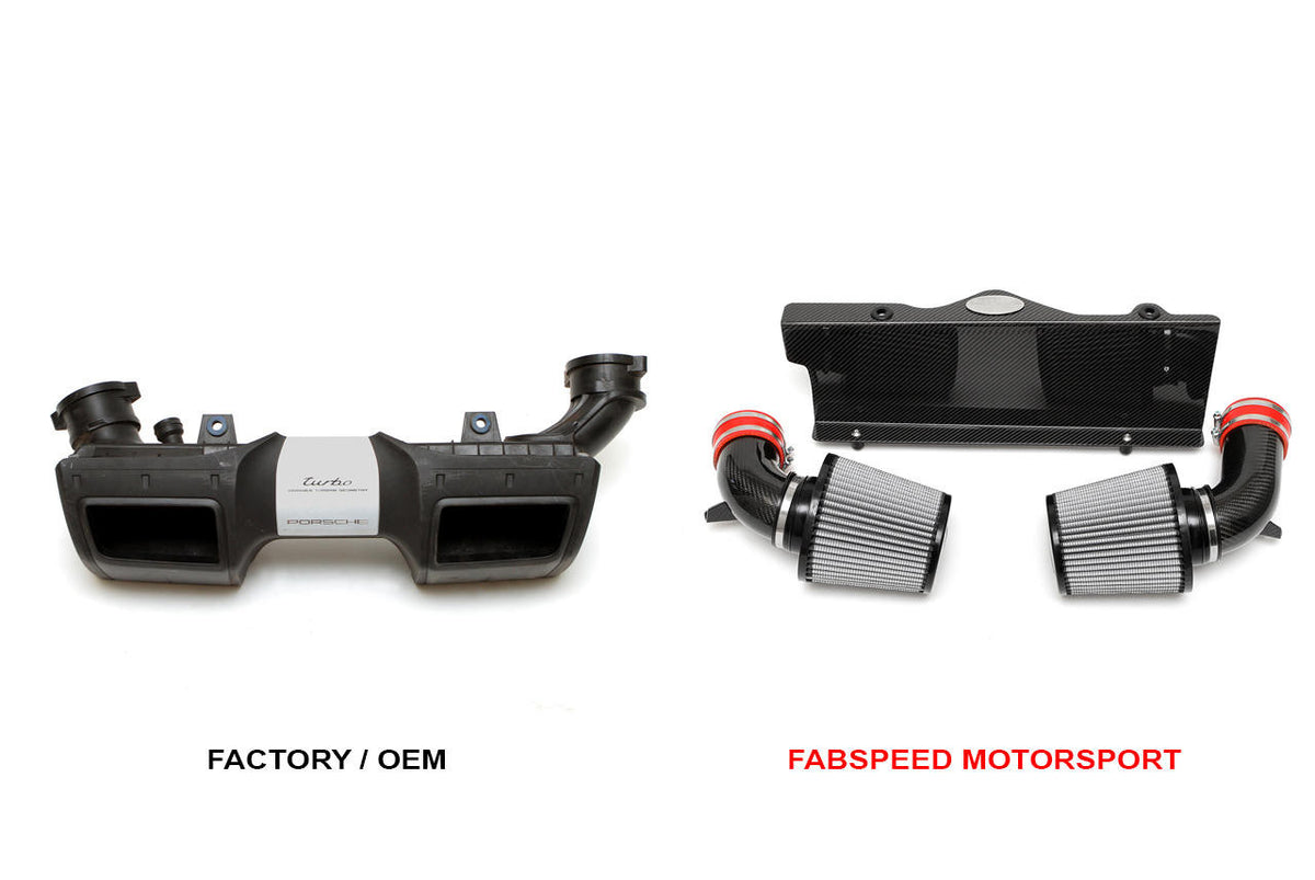 Porsche 997 Turbo Carbon Fiber Competition Air Intake