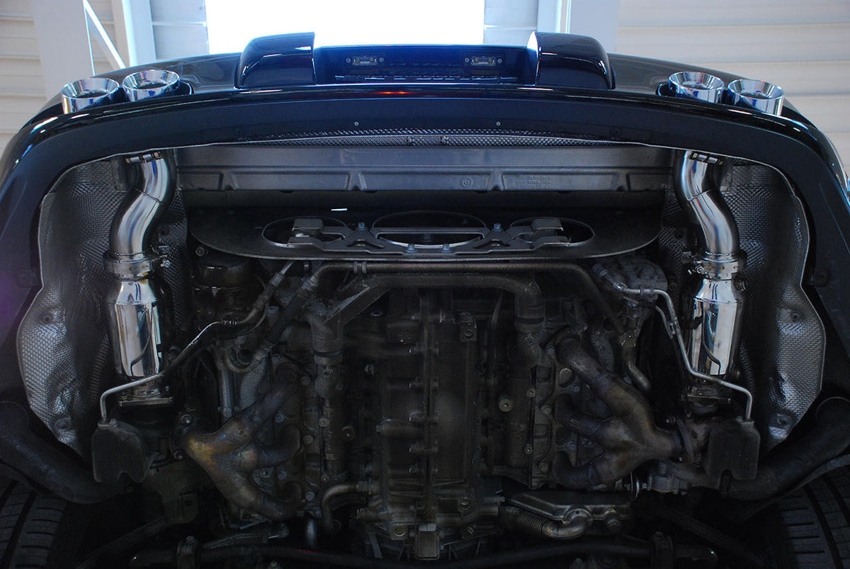 Porsche 997 Turbo Muffler Bypass Exhaust System (2006-2009)