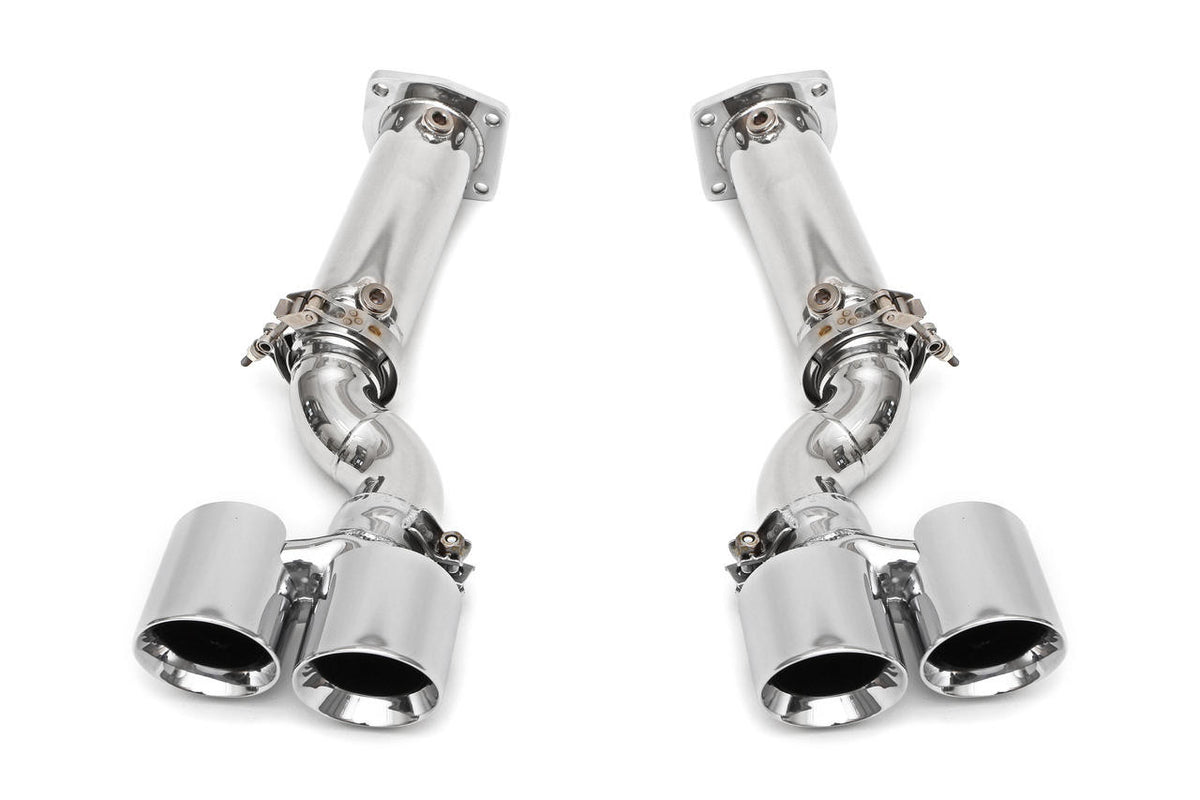 Porsche 997 Turbo Muffler Bypass Exhaust System (2006-2009)