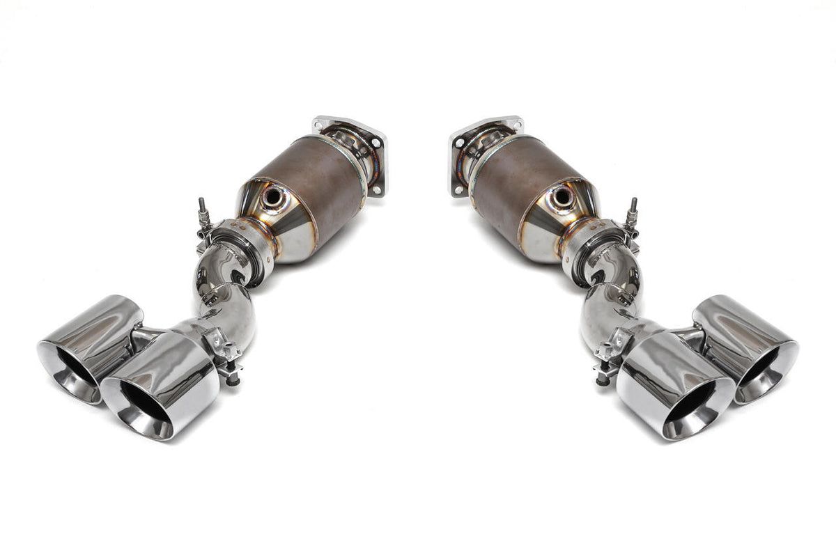 Porsche 997 Turbo Muffler Bypass Exhaust System (2006-2009)