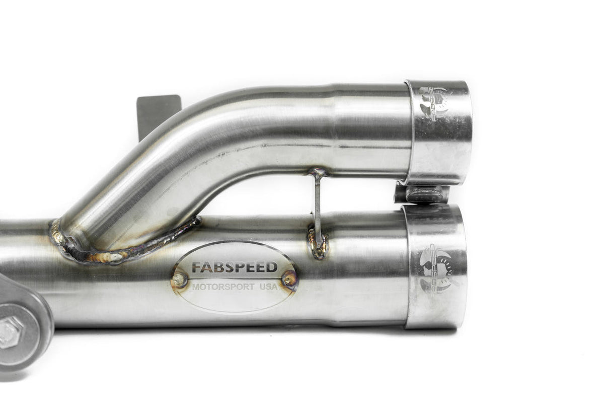 997.2 GT3 / GT3 RS Center Muffler Bypass Pipe (2010-2011)