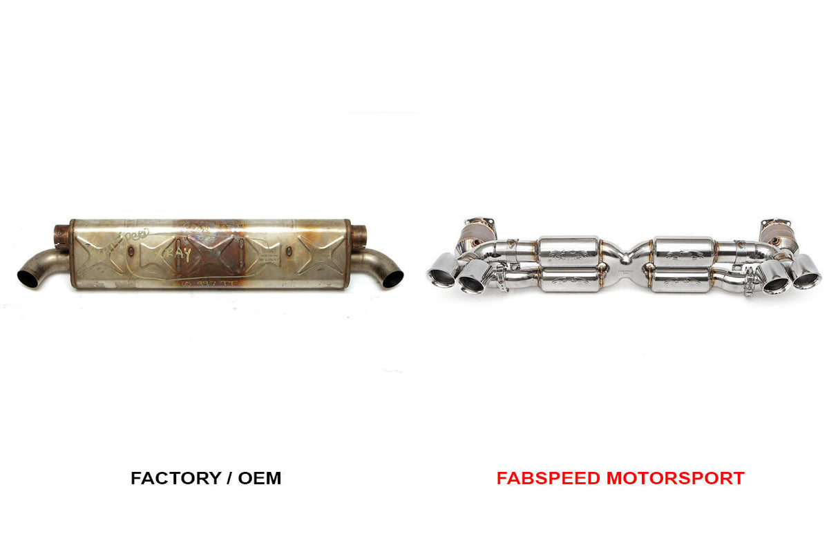 Porsche 997.2 Turbo / Turbo S Supersport X-Pipe Exhaust System (2010-2012)
