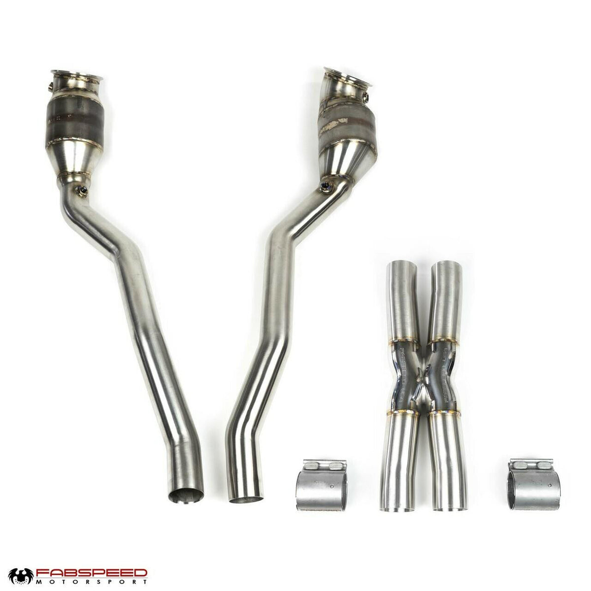 Fabspeed Ferrari 812 Superfast/GTS Sport Catalytic Converter And X-Pipe Exhaust System (2018+)