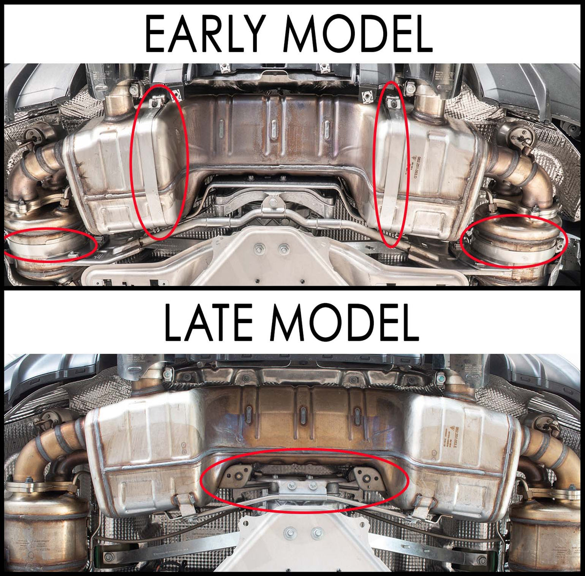 Fabspeed Porsche 718 GT4 / GTS / Spyder Valvetronic X-Pipe Exhaust System (2020+)